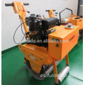 Compactador manual vibratorio diesel Rodillos de asfalto de tambor simple (FYL-600C)